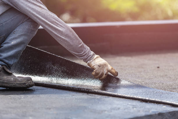 Professional Basement Waterproofing technician working in Auburn University, AL